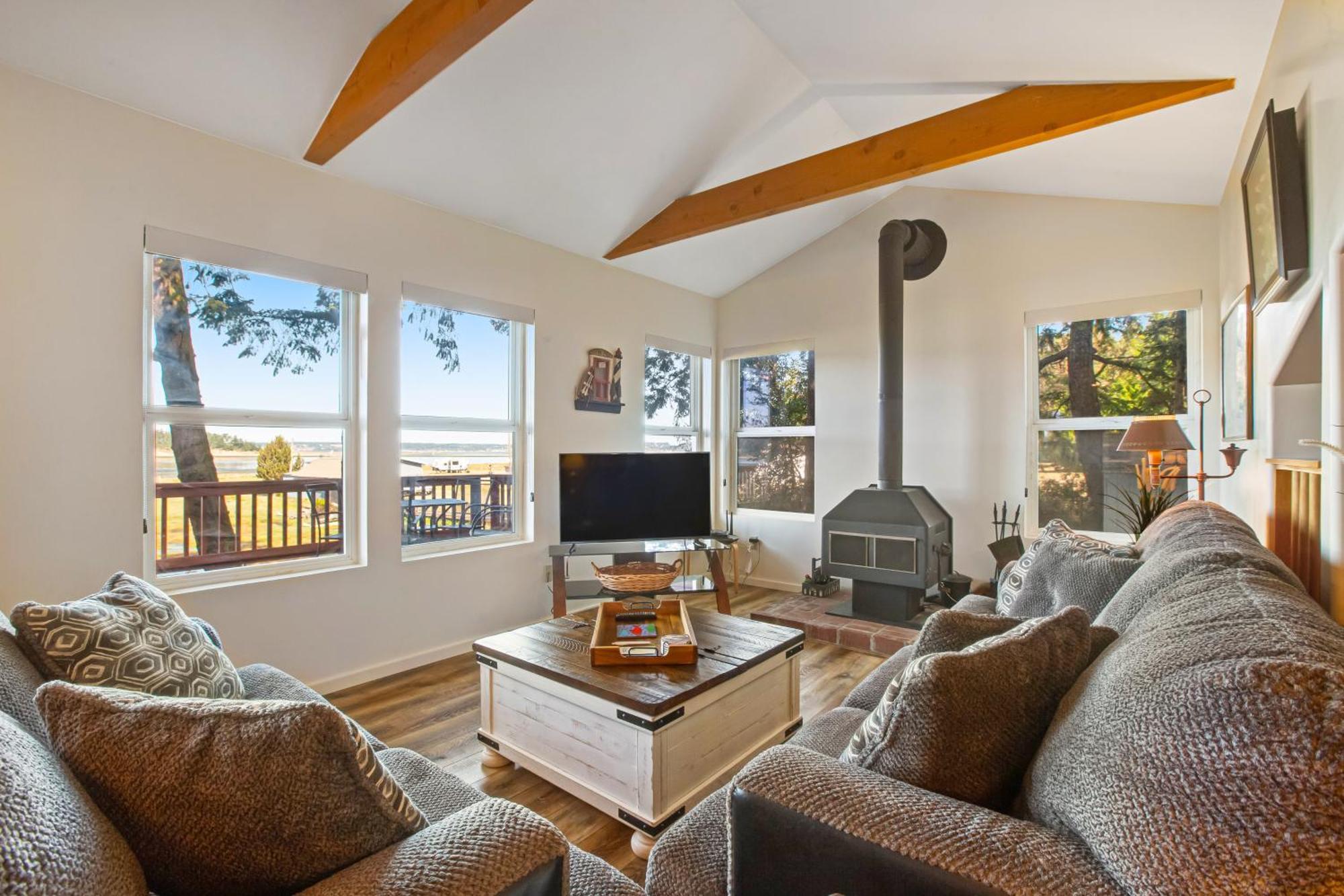 Marrowstone Island Beach Cabin Bagian luar foto