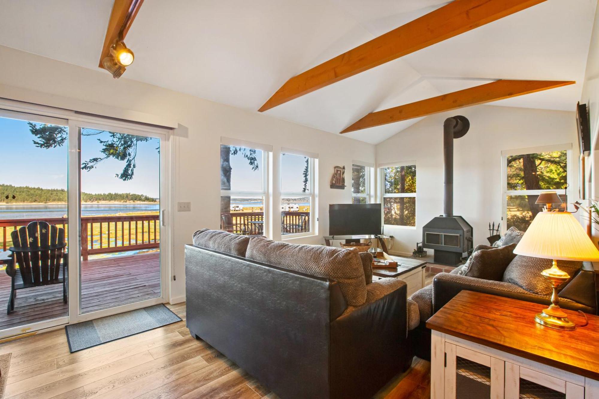 Marrowstone Island Beach Cabin Bagian luar foto
